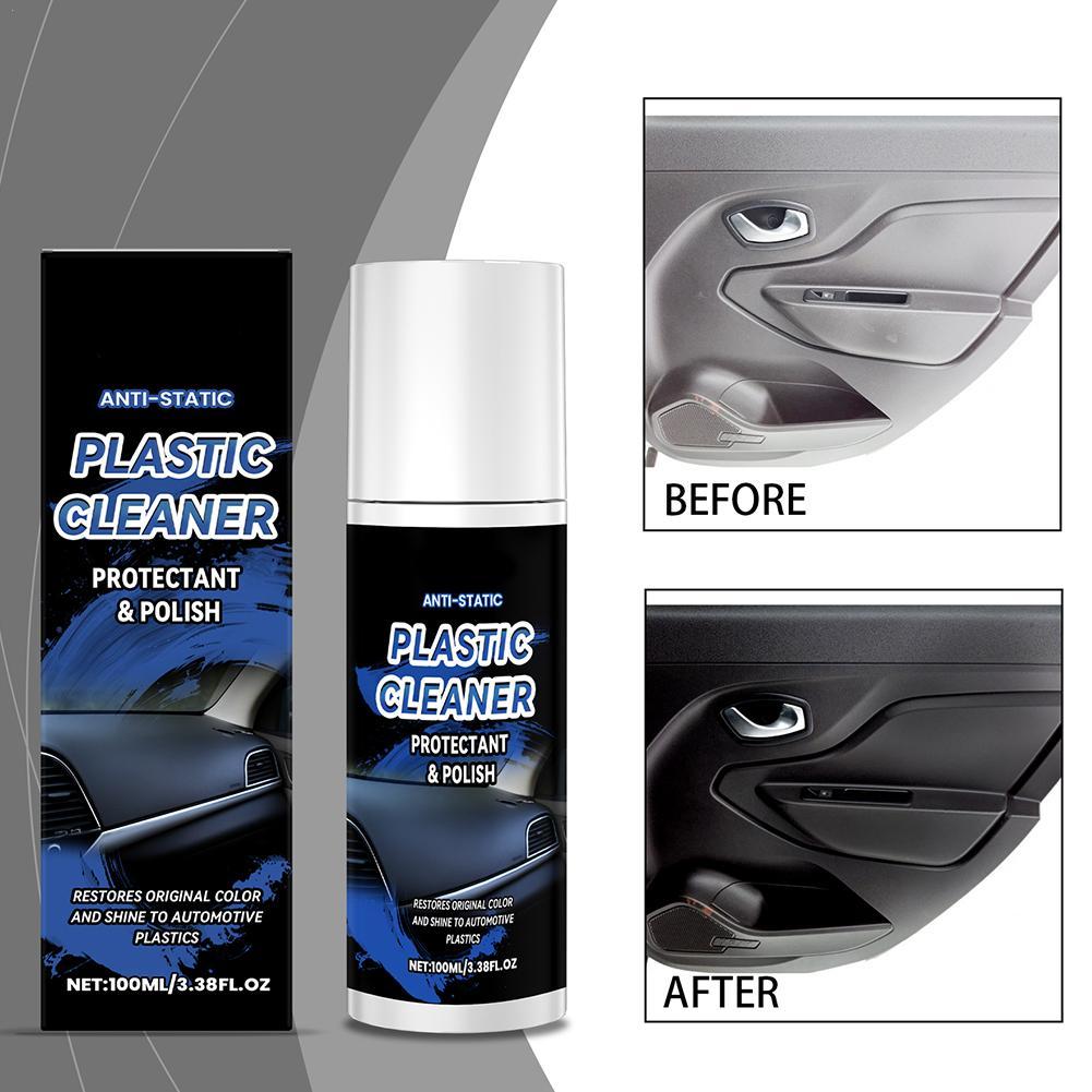 Leather Cleaner Interior - 100ml Car Plastic Restorer Car Cleaning