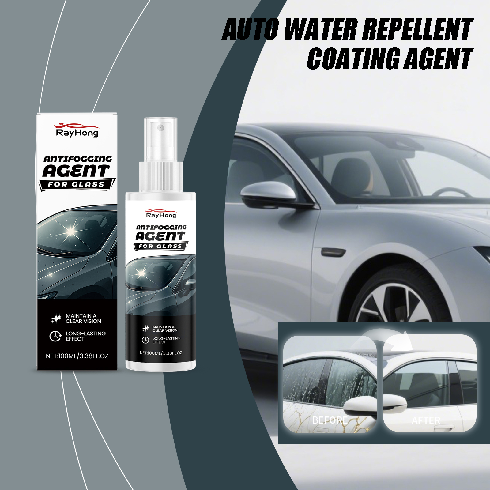 Cars Glass Anti-Rain Spray Aut - đánh giá và giá Car Shampoo Ph