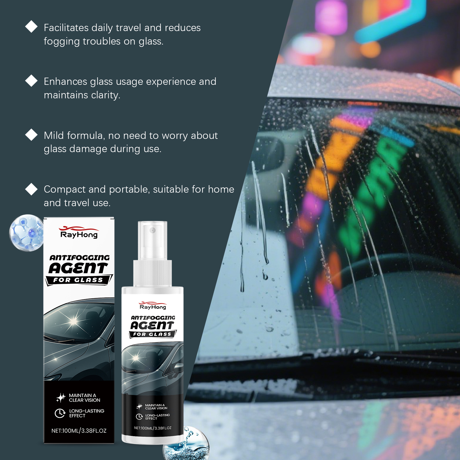 Cars Glass Anti-Rain Spray Aut - đánh giá và giá Car Shampoo Ph