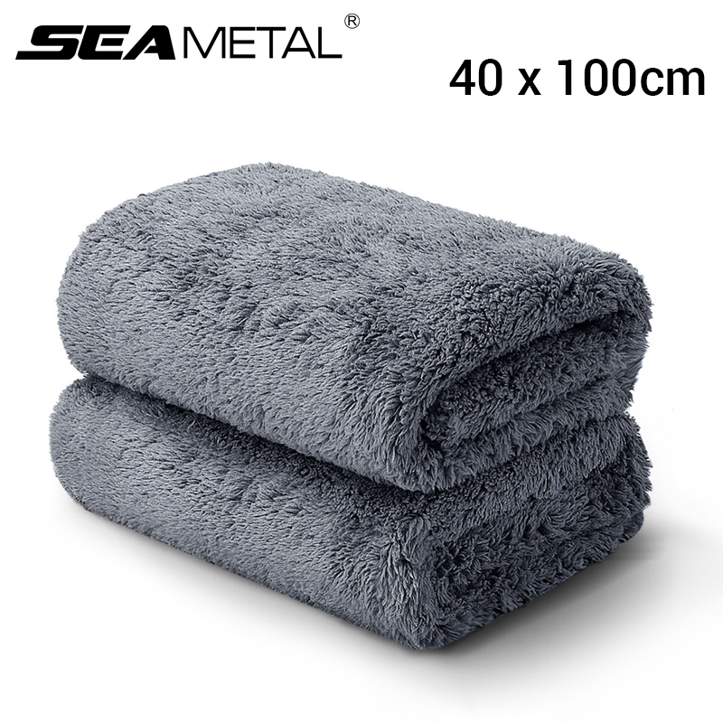 SEAMETAL 40X100CM Car Wash Tow - đánh giá và giá Microfiber Towel Detailing