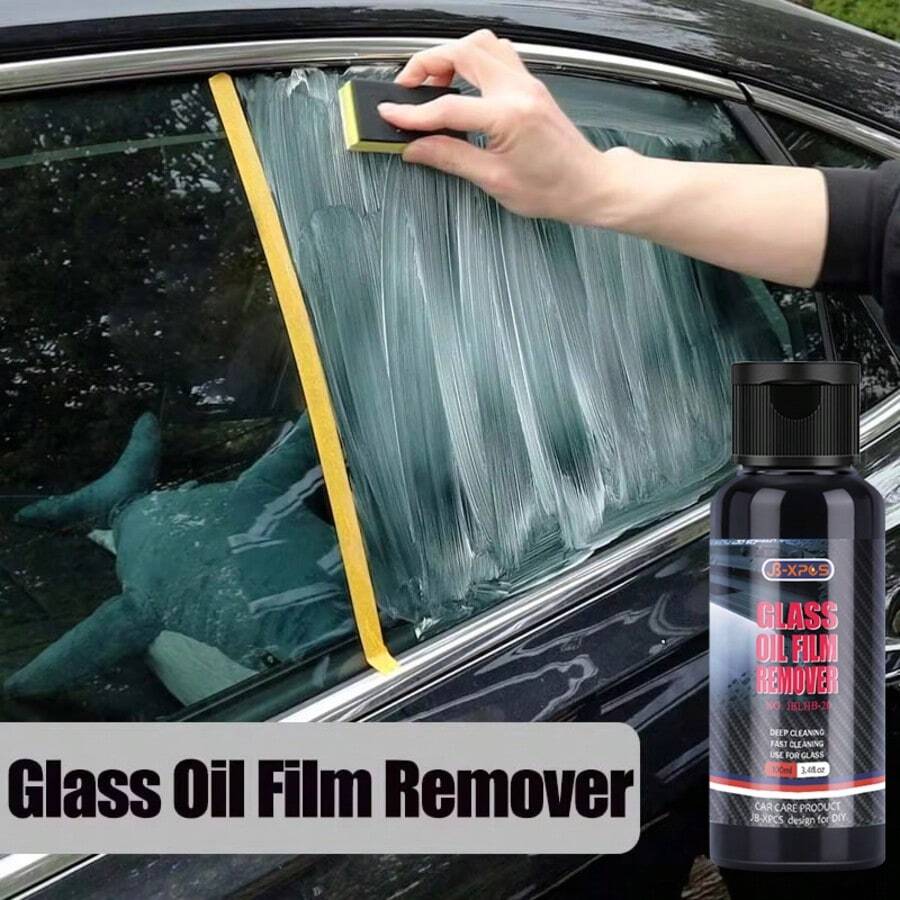 Glass Oil Film Remover Paste F - đánh giá và giá Glass Cleaner Streak