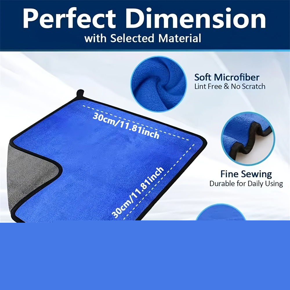 1-10pcs Microfiber Car Cleanin - đánh giá và giá Microfiber Towel Detailing