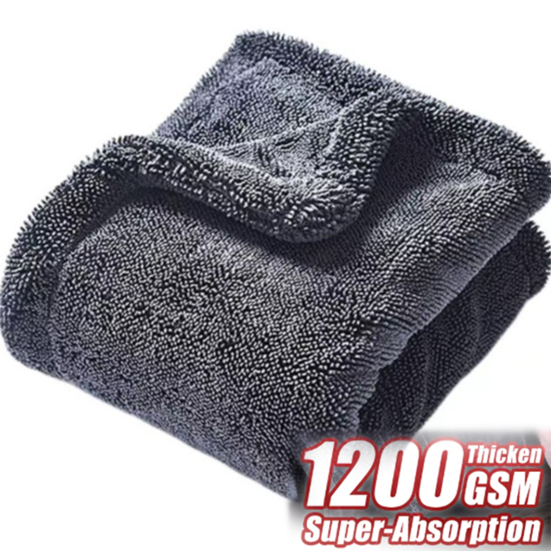 Heavy-Duty Car Towel 1200GSM S - đánh giá và giá Microfiber Towel Detailing