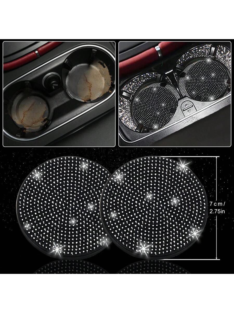 Bling Car Floor Mats Set With  - đánh giá và giá Dirt Brush Interior