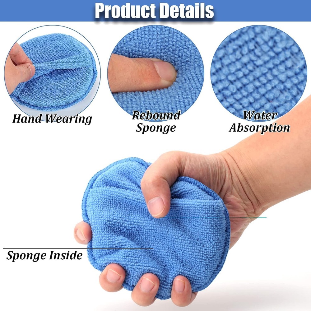 Microfiber Wax Applicator Pads - đánh giá và giá Wax Applicator Pad