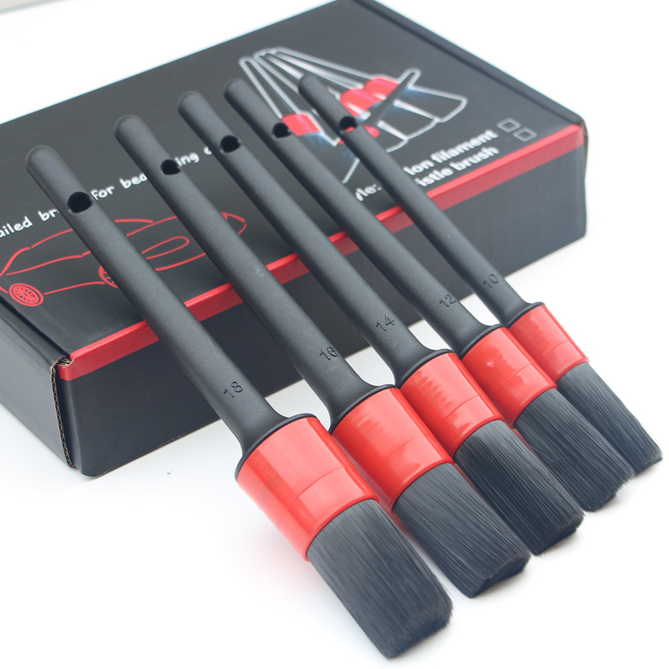 Soft Bristle Car Detailing Bru - đánh giá và giá Detailing Brush Set
