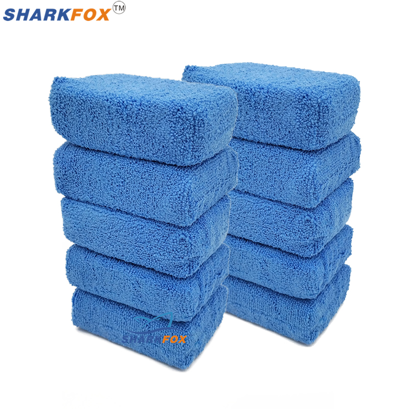 Sharkfox 5Pcs/Lot Rectangular  - đánh giá và giá Wax Applicator Pad