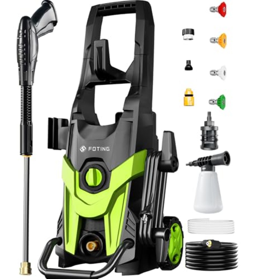 Power waher 4300PSI with 4 Qui - đánh giá và giá Foam Cannon Car Wash