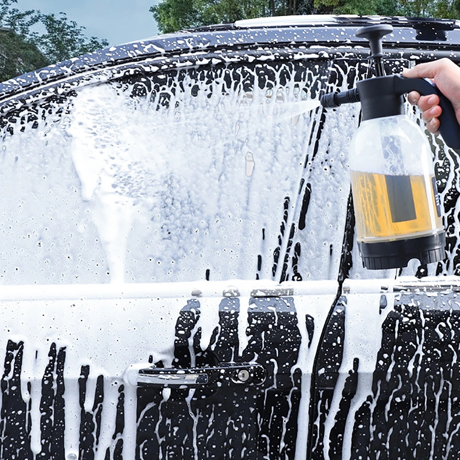 2L Hand Pump Foam Sprayer Hand - đánh giá và giá Foam Cannon Car Wash