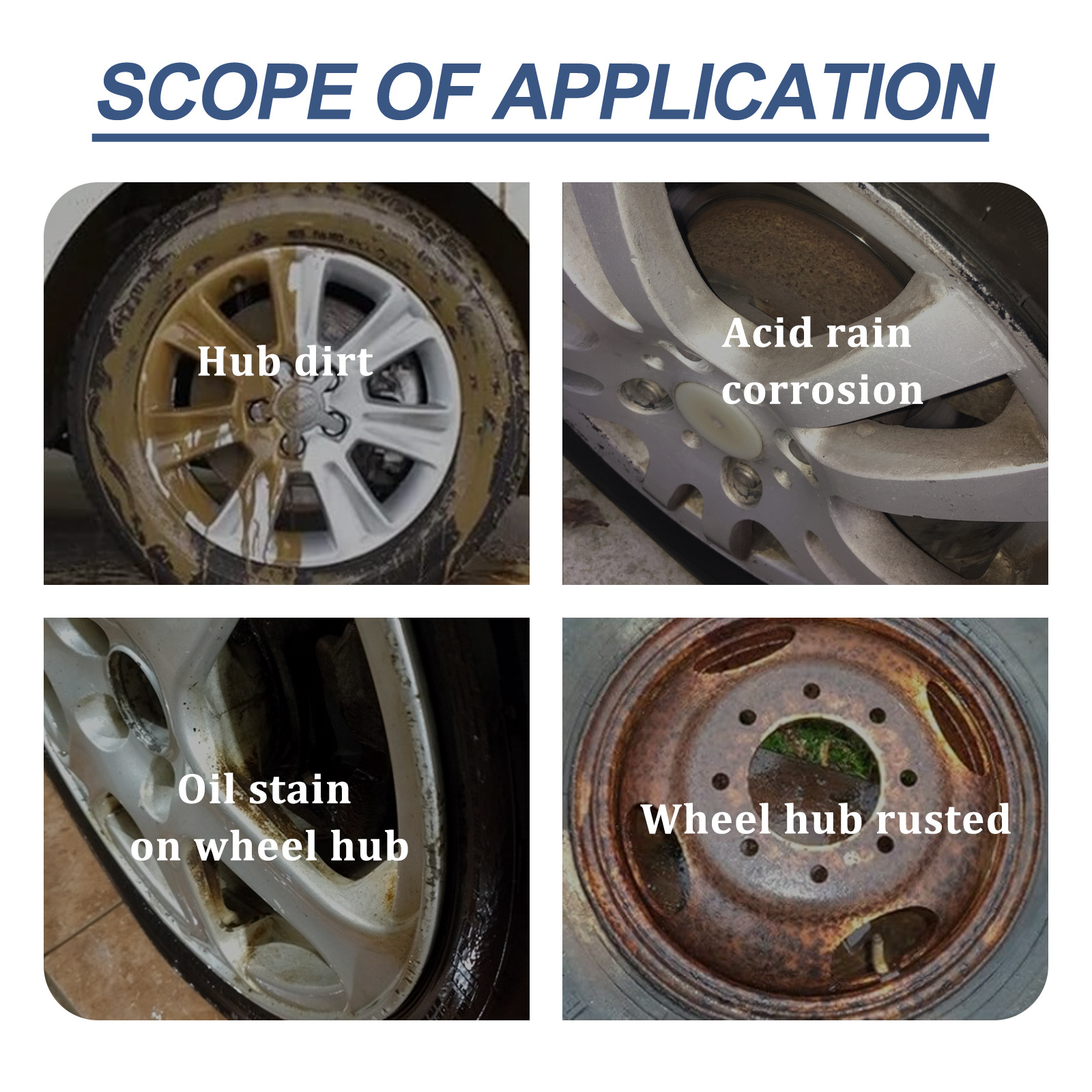 120ml Non Acid Wheel Cleaner B - đánh giá và giá Wheel Cleaner Alloy