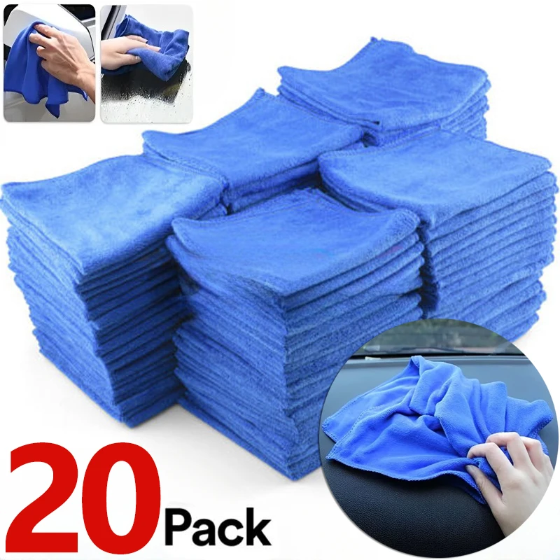 10/20Pcs Microfiber Towels Car - đánh giá và giá Microfiber Towel Detailing