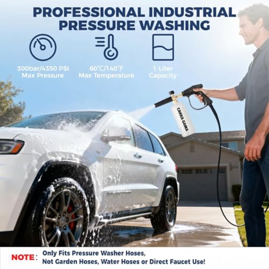 for Pressure Washer, Industria - đánh giá và giá Foam Cannon Car Wash