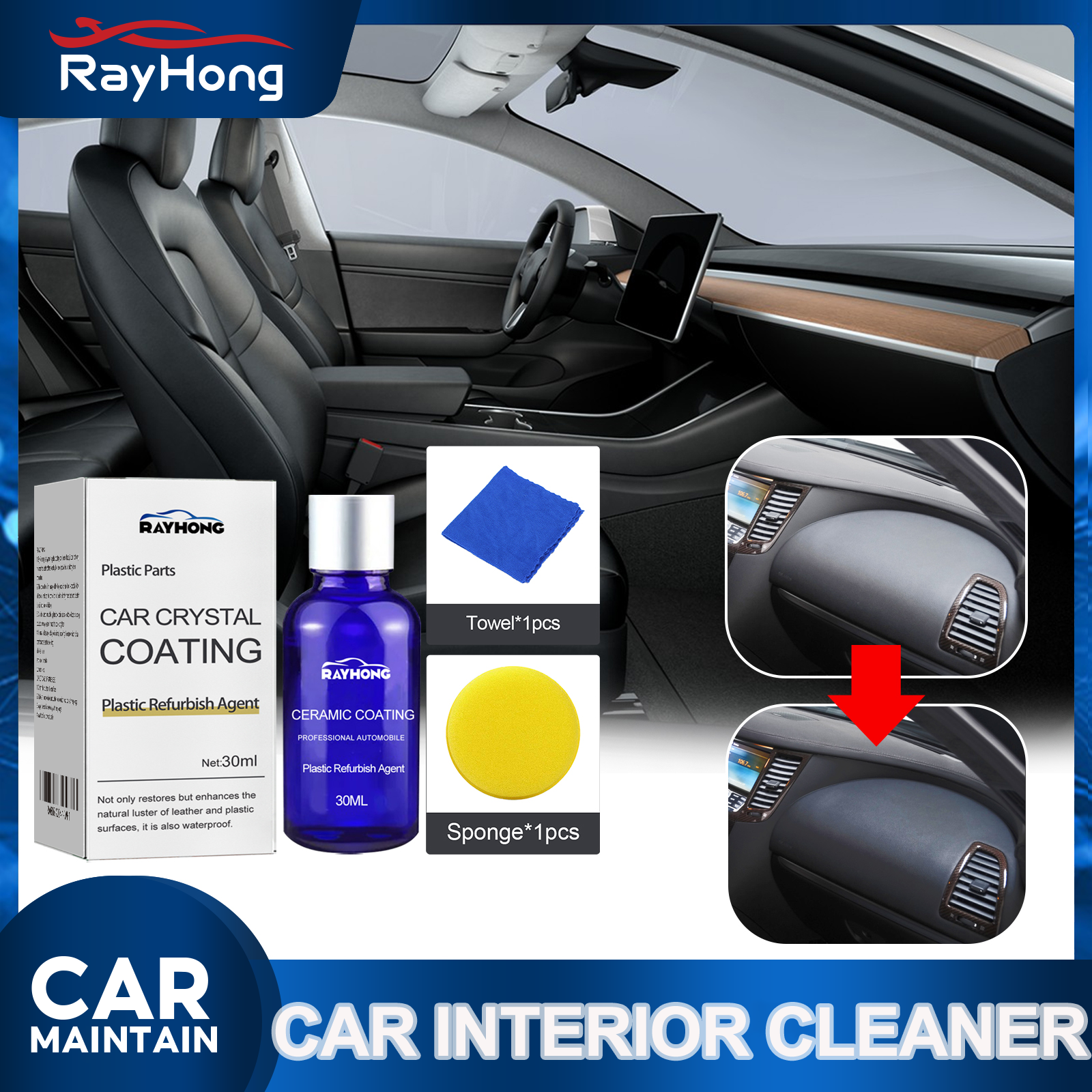 Plastic Restorer Dashboard Res - đánh giá và giá Trim Restorer Plastic