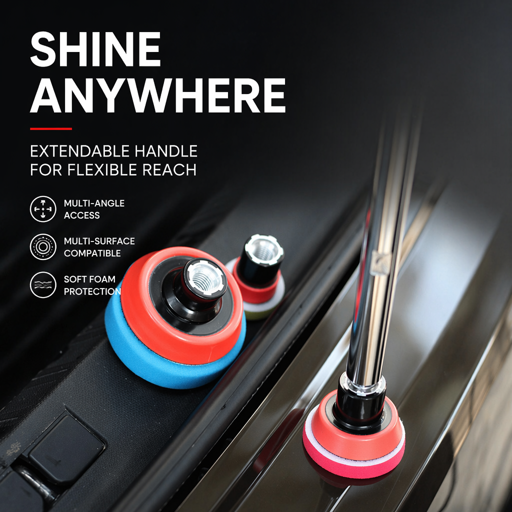 M14 Thread Polisher Extension  - đánh giá và giá Polish Pad Set Buffer