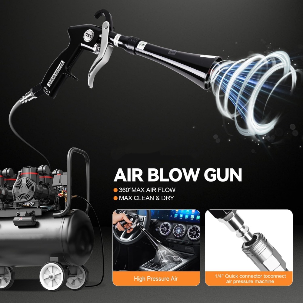 High Pressure Dust Blowing Gun - đánh giá và giá Foam Cannon Car Wash