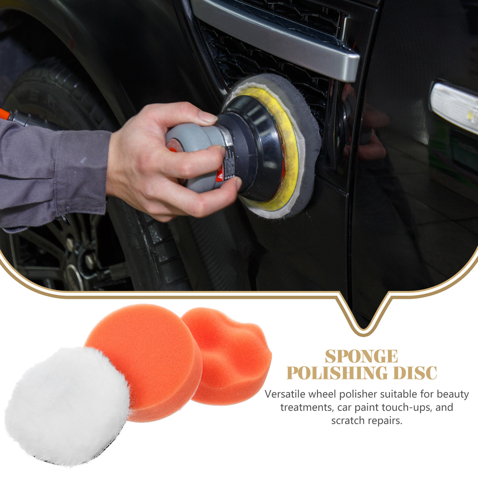 3Pcs Wheel Polishing Pad Set B - đánh giá và giá Polish Pad Set Buffer